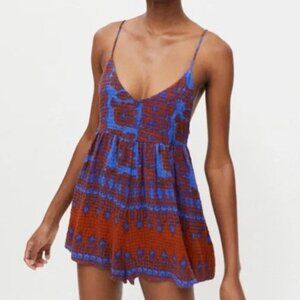 UO Blair V-Back Romper